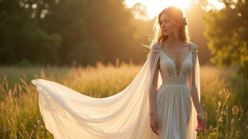 boho minimalist wedding dresses