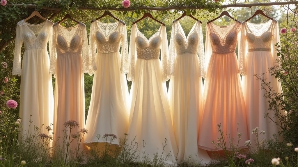 boho vintage wedding dresses