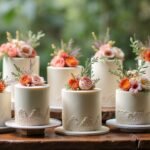boho wedding cake styles