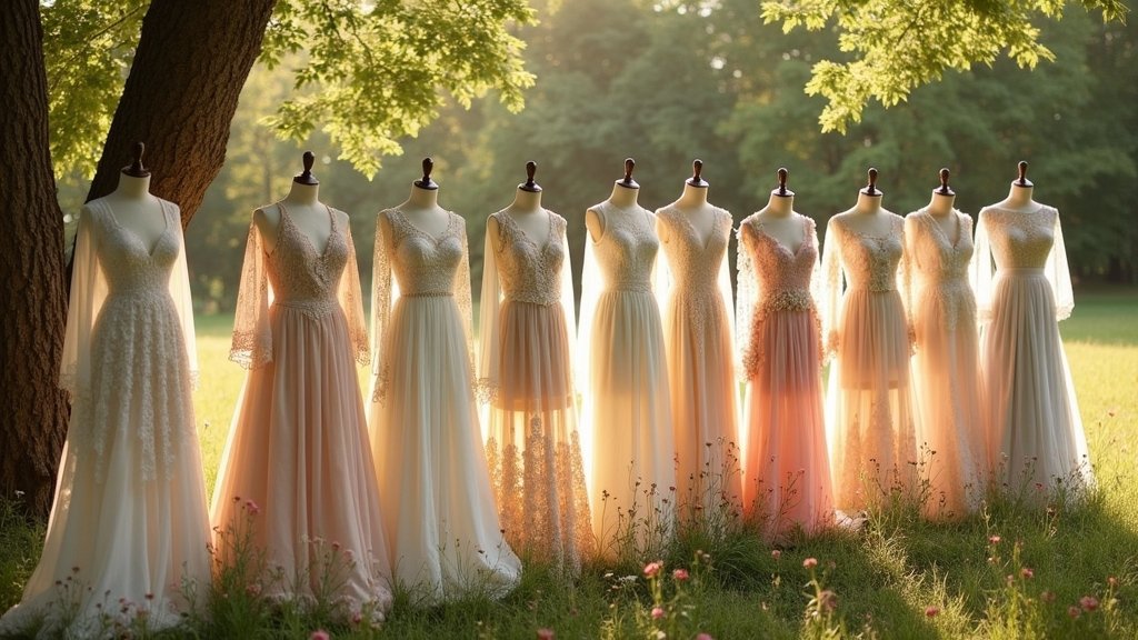 boho wedding dress styles