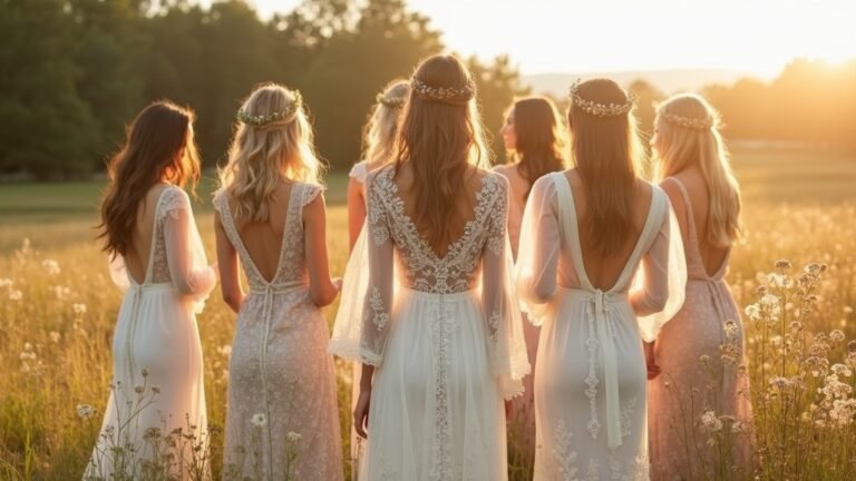 boho wedding dress styles