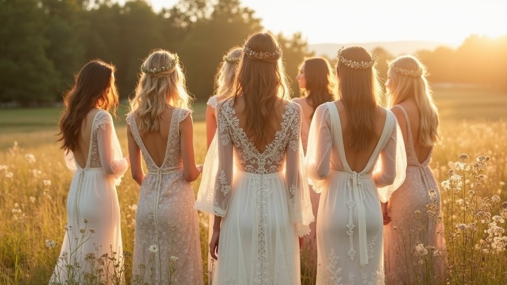 boho wedding dress styles