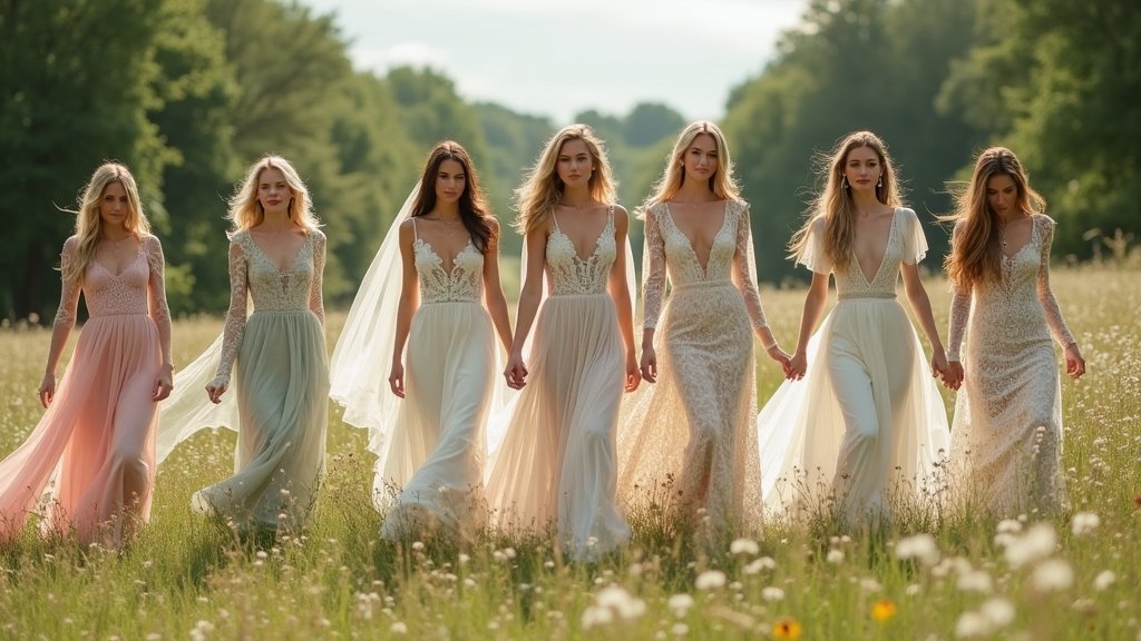 boho wedding dresses collection