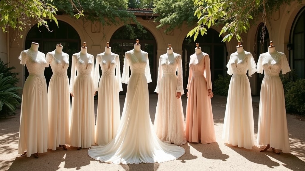 boho wedding dresses styles