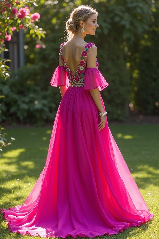 bold a line dress style