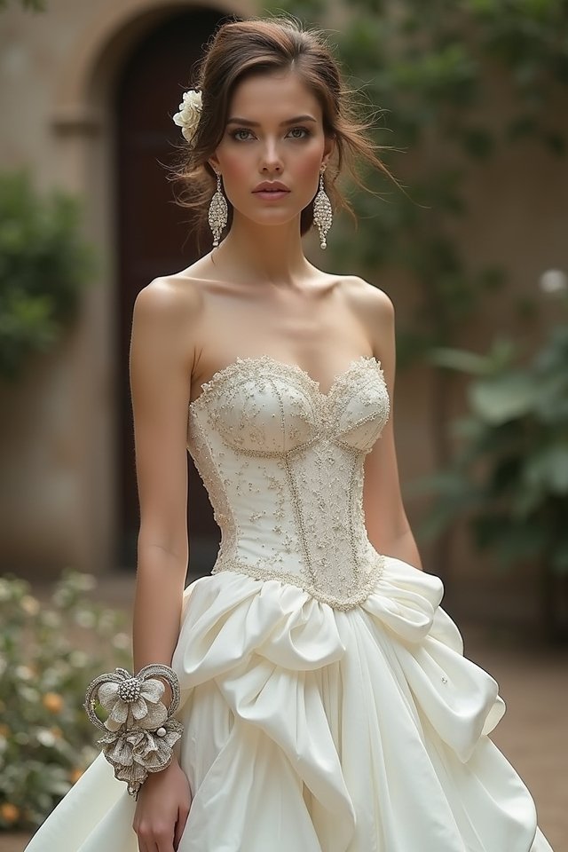bold bridal accessories shine