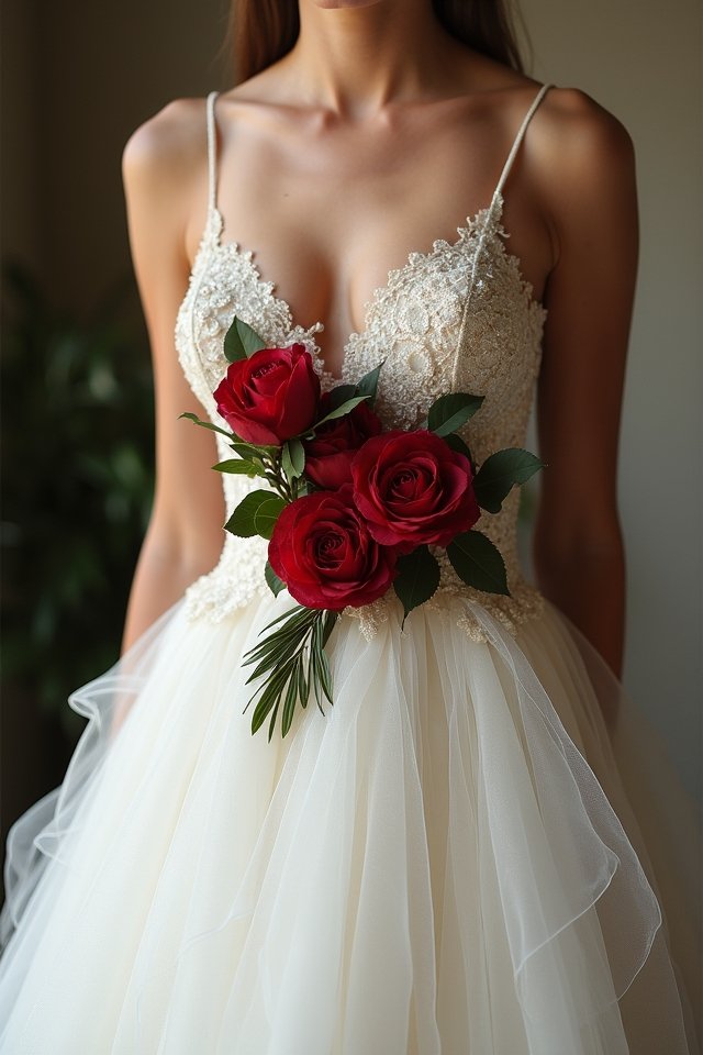 bold floral bridal artistry