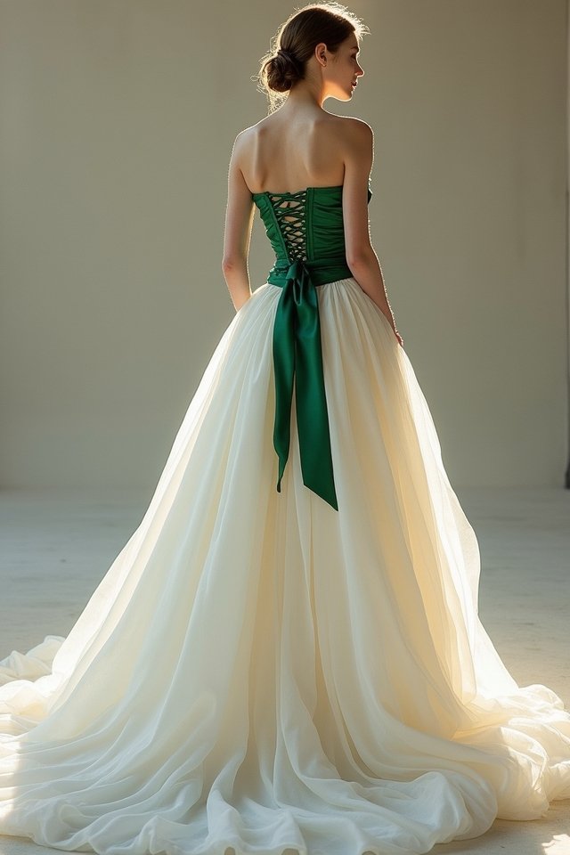 bold flowing bridal gowns
