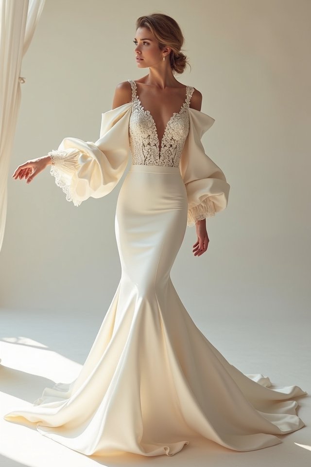 bold mermaid dress elegance