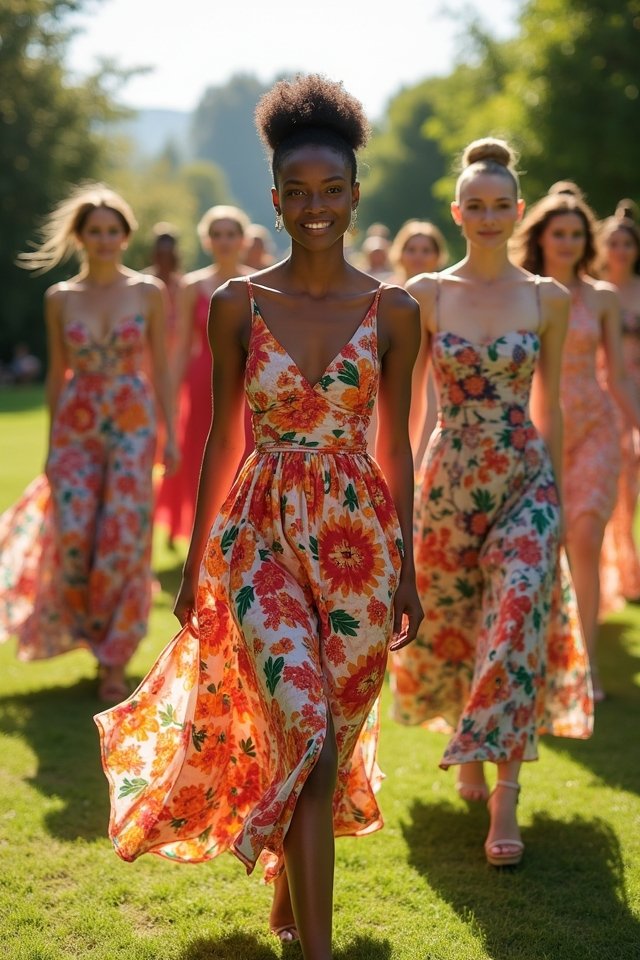 bold prints elegant silhouettes