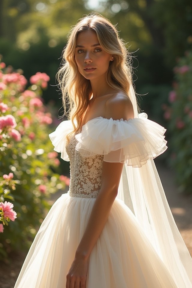 bold puff sleeves celebration