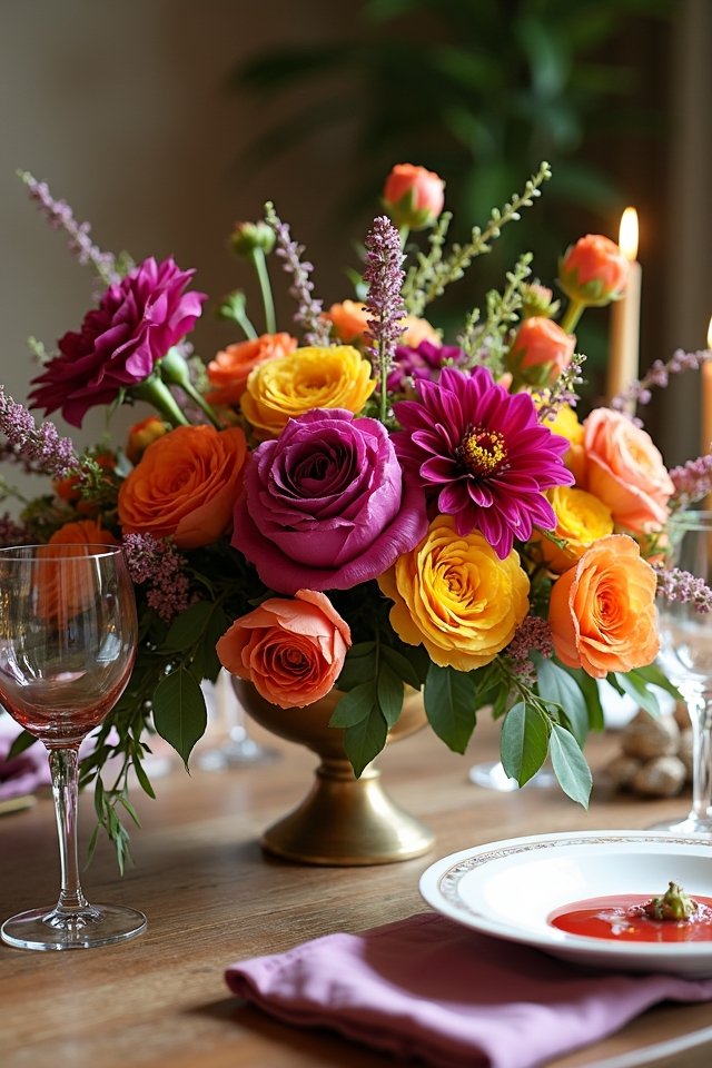 bold seasonal flower combinations