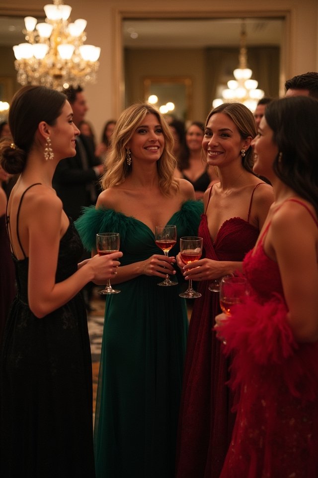 bold statement sleeve gowns