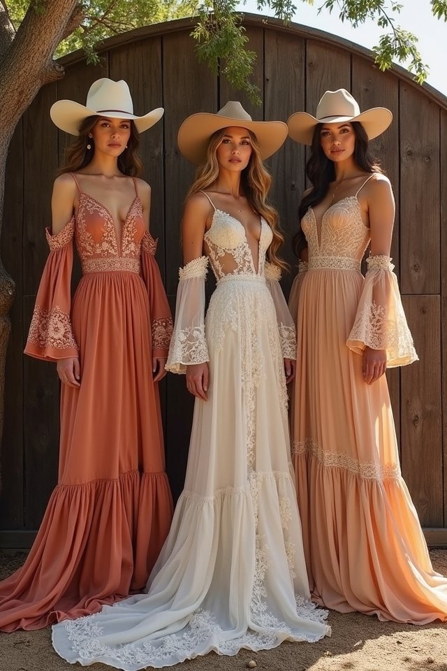 bold statement sleeves wedding