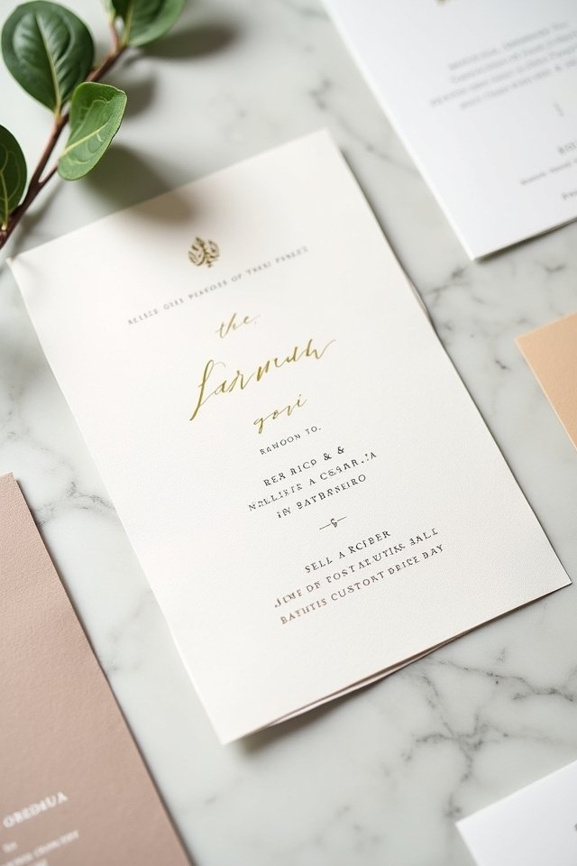 bold typography modern elegance