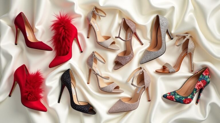 bold wedding heels statement