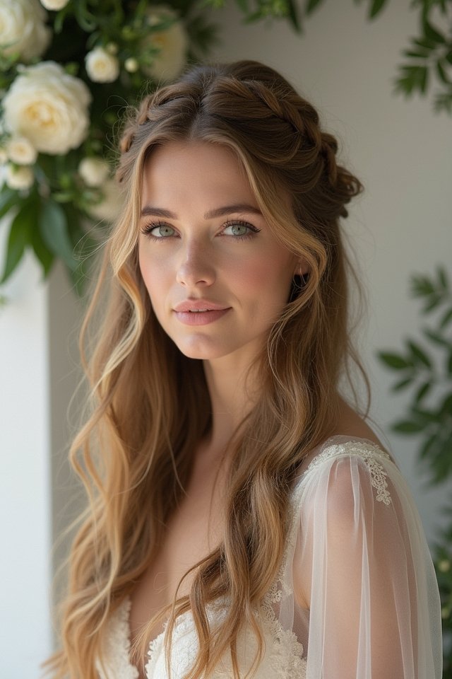 braided crown hair art