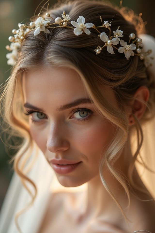 braided crown hairstyle elegance