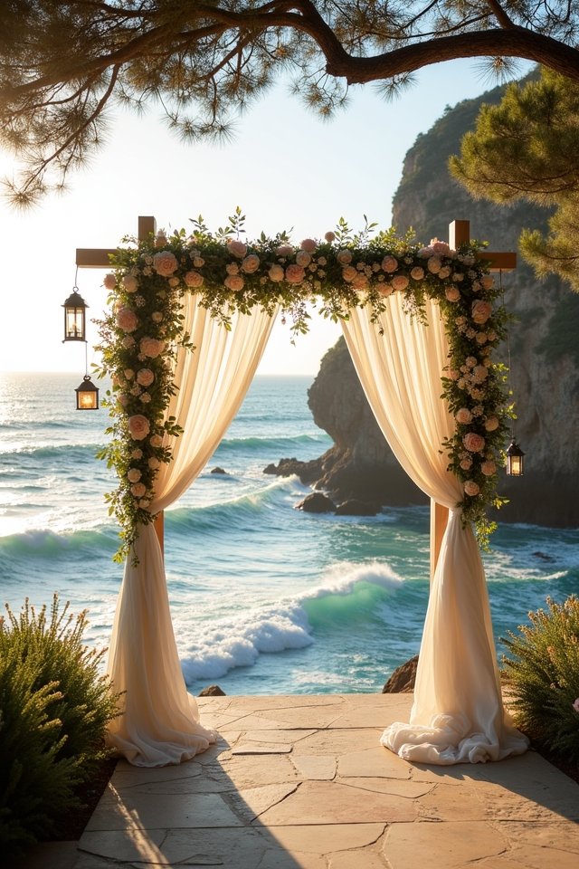 breathtaking cliffside wedding views