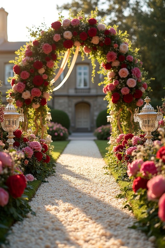 breathtaking floral wedding spectacle