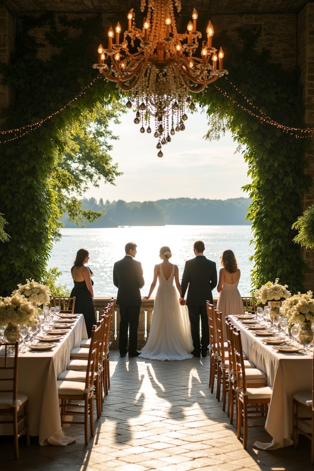 breathtaking lakeside wedding venue