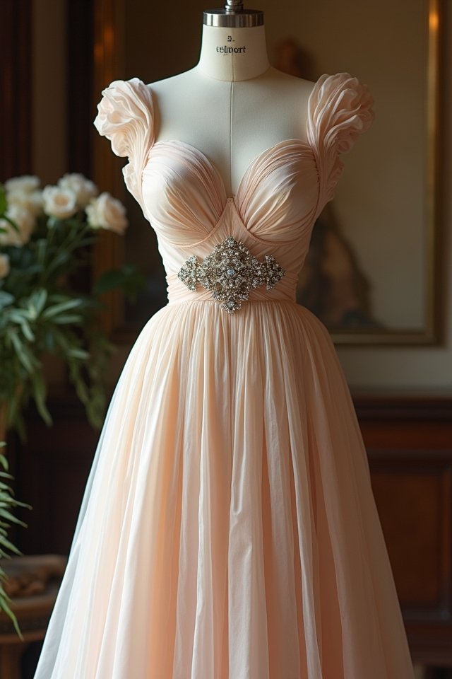 bridal elegance luxurious silhouette