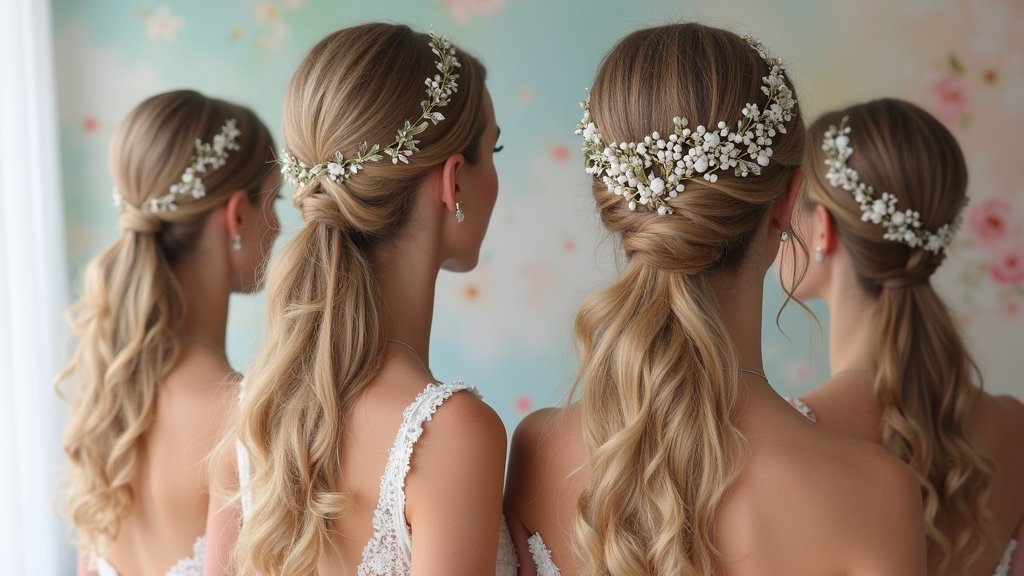 bridal hair down styles