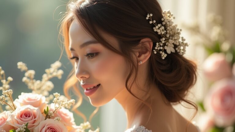 bridal hair down styles