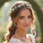 bridal half up hairstyles