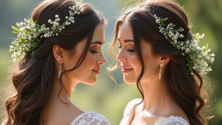 bridal half up hairstyles