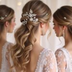 bridal half up hairstyles