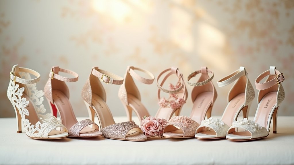bridal heels and sandals