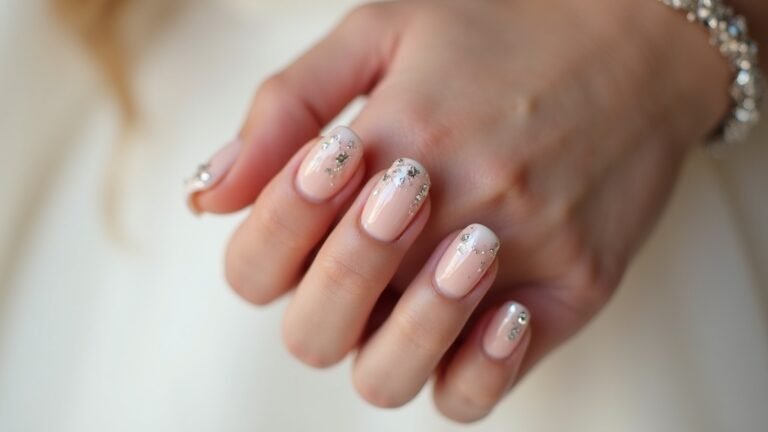 bridal ombre nail designs