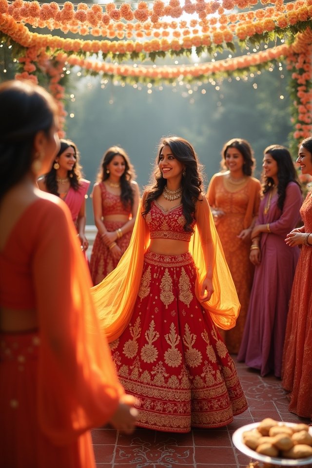 bridal party fun moments