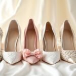 bridal prom shoe options