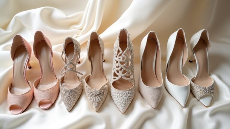 bridal wedding shoe options