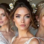 bridal winged eyeliner looks