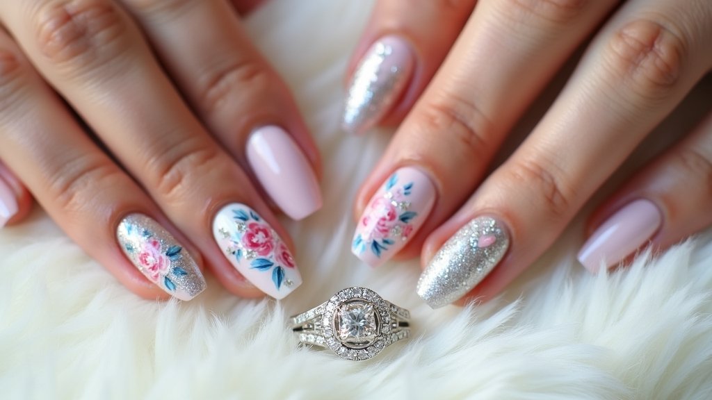 bridesmaid nail design inspiration