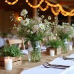 budget friendly rustic wedding decor
