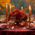 burgundy and gold weddings