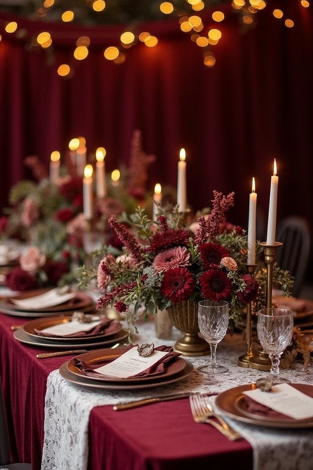 burgundy color combinations inspiration