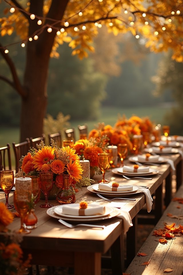 burnt orange autumn warmth