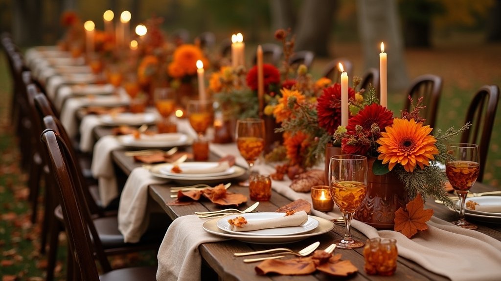 burnt orange fall weddings