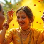 candid moments from haldi