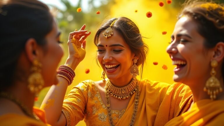 candid moments from haldi