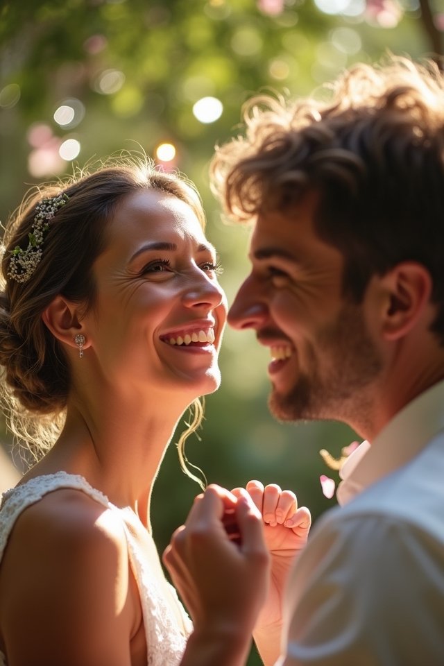 candid moments of joy