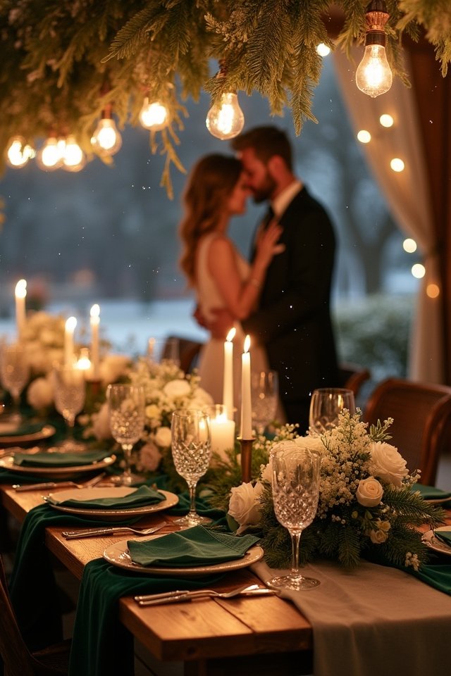 candlelight wedding ambiance ideas
