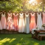 casual backyard wedding attire