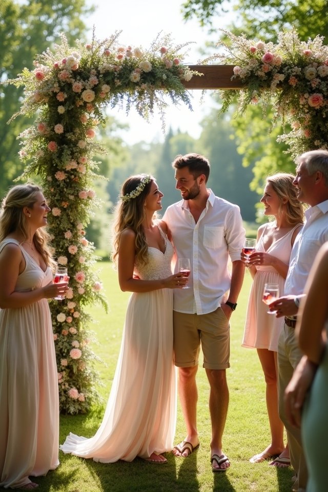 casual comfortable wedding attire