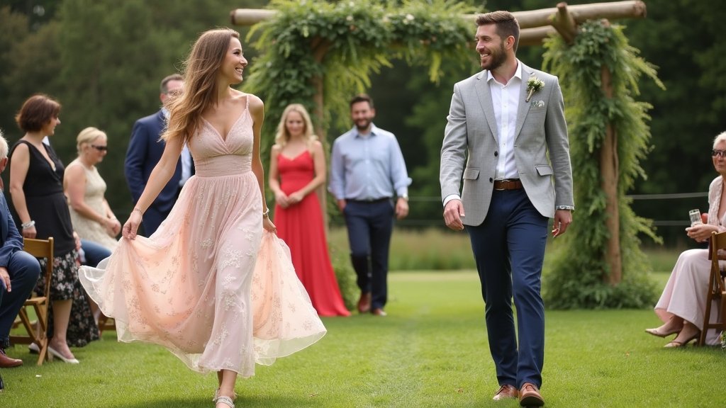 casual wedding guest outfits